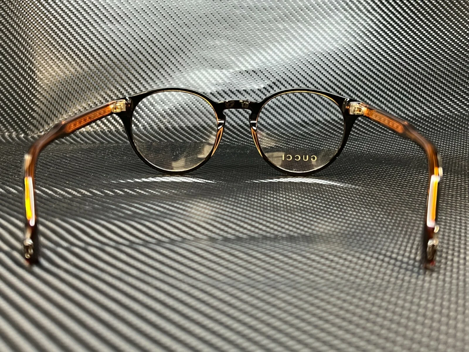 GUCCI GG0738O 004 Black Round Men 4