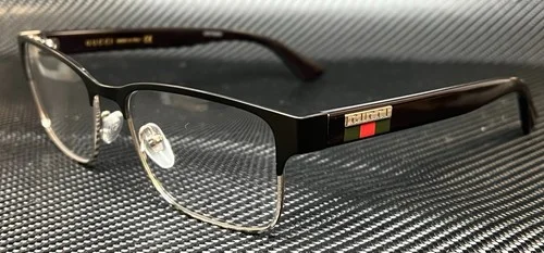 GUCCI GG0750O 001 Black Rectangle Square Men