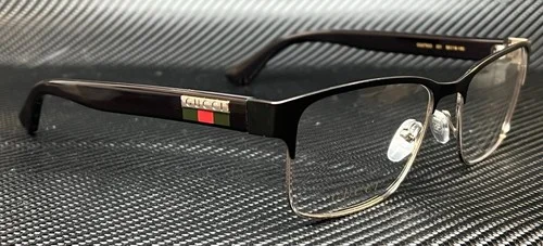 GUCCI GG0750O 001 Black Rectangle Square Men 3