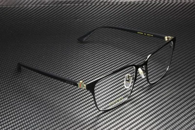 GUCCI GG0756OA 001 Rectangular Squared Black Shiny 56 mm Men 3