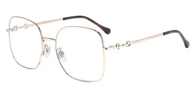 Gucci GG0883OA Eyeglasses Women Silver Havana Rectangle 55mm New 100% Authentic 2