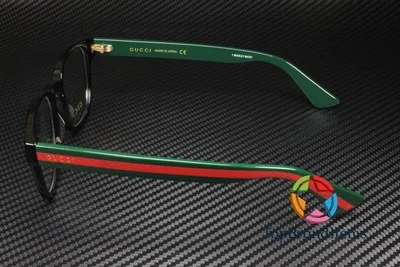 GUCCI GG0927O 001 Rectangular Black Green Red Demo Lens 49 mm Men 4
