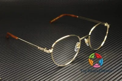 GUCCI GG0942O 002 Round Oval Gold Havana Demo Lens 51 mm Men 3