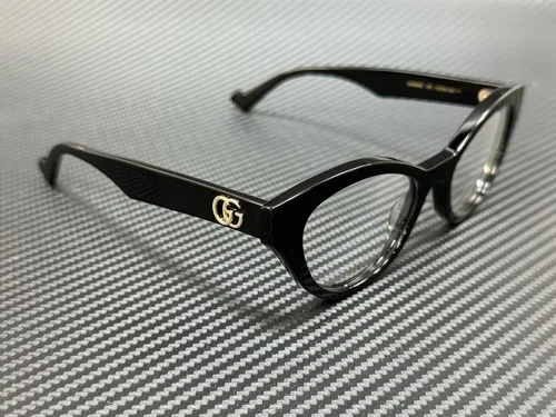 GUCCI GG0959O 001 Cat Eye Acetate Black Demo Lens 51 mm Women 3