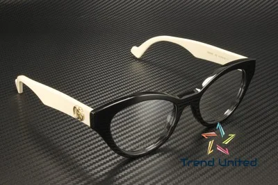 GUCCI GG0959O 002 Cat Eye Acetate Black White Demo Lens 51 mm Women 3