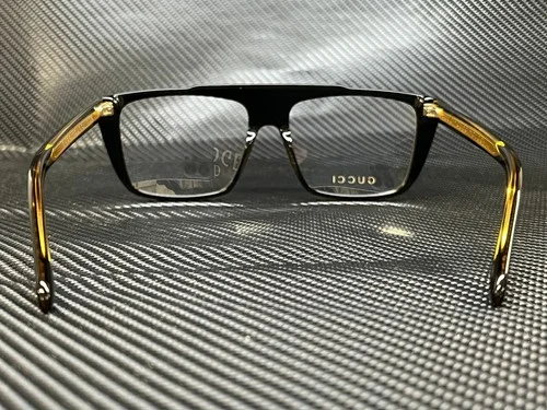 GUCCI GG1040O 001 Black/Gold Square 56 mm Men 4
