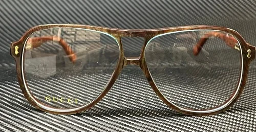 GUCCI GG1044O 003 Blue Transparent Men 2