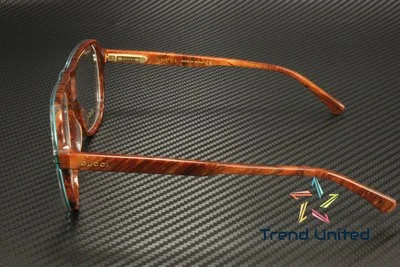 GUCCI GG1044O 003 Pilot Navigator Blue Brown Demo Lens 57 mm Men 4