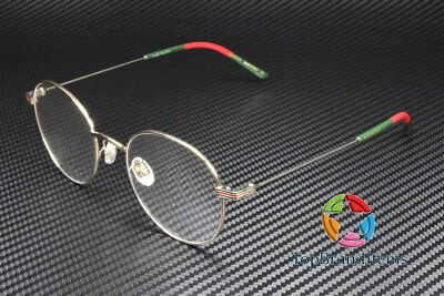 GUCCI GG1054OK 002 Round Oval Gold Demo Lens 51 mm Men