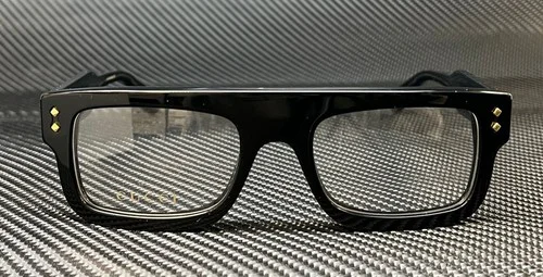 GUCCI GG1085O 001 Shiny Black Gold Men 2