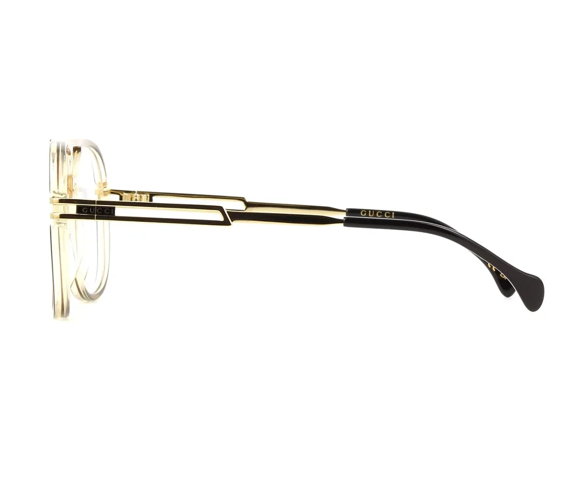 GUCCI GG1106O 001 Brown Gold Men 4