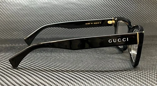 GUCCI GG1138O 001 Black Gold Men 4