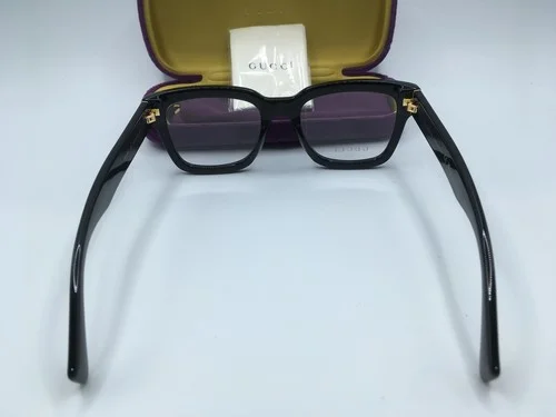 Gucci GG1138O Unisex Black Frame Demo Lens Square Eyeglasses 52MM 2