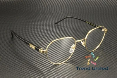 GUCCI GG1162O 001 Round Oval Panthos Metal Gold Black 51 mm Men 3