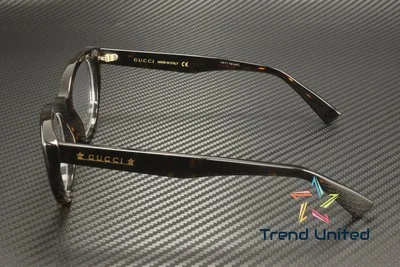 GUCCI GG1172O 002 Cat Eye Acetate Havana Demo Lens 48 mm Women 4
