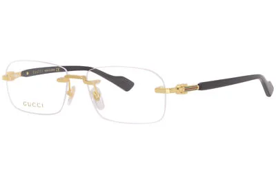 Gucci GG1221O 001 Eyeglasses Frame Men