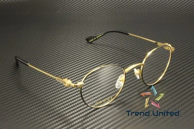 GUCCI GG1222O 001 Round Oval Panthos Metal Gold Demo Lens 48 mm Men 3