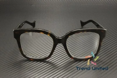 GUCCI GG1258O 005 Cat Eye Recycled Acetate Havana 53 mm Women 2