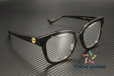 GUCCI GG1258O 005 Cat Eye Recycled Acetate Havana 53 mm Women 3