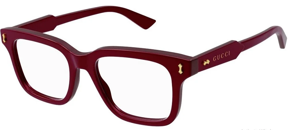 GUCCI GG1265O 003 Burgundy Men