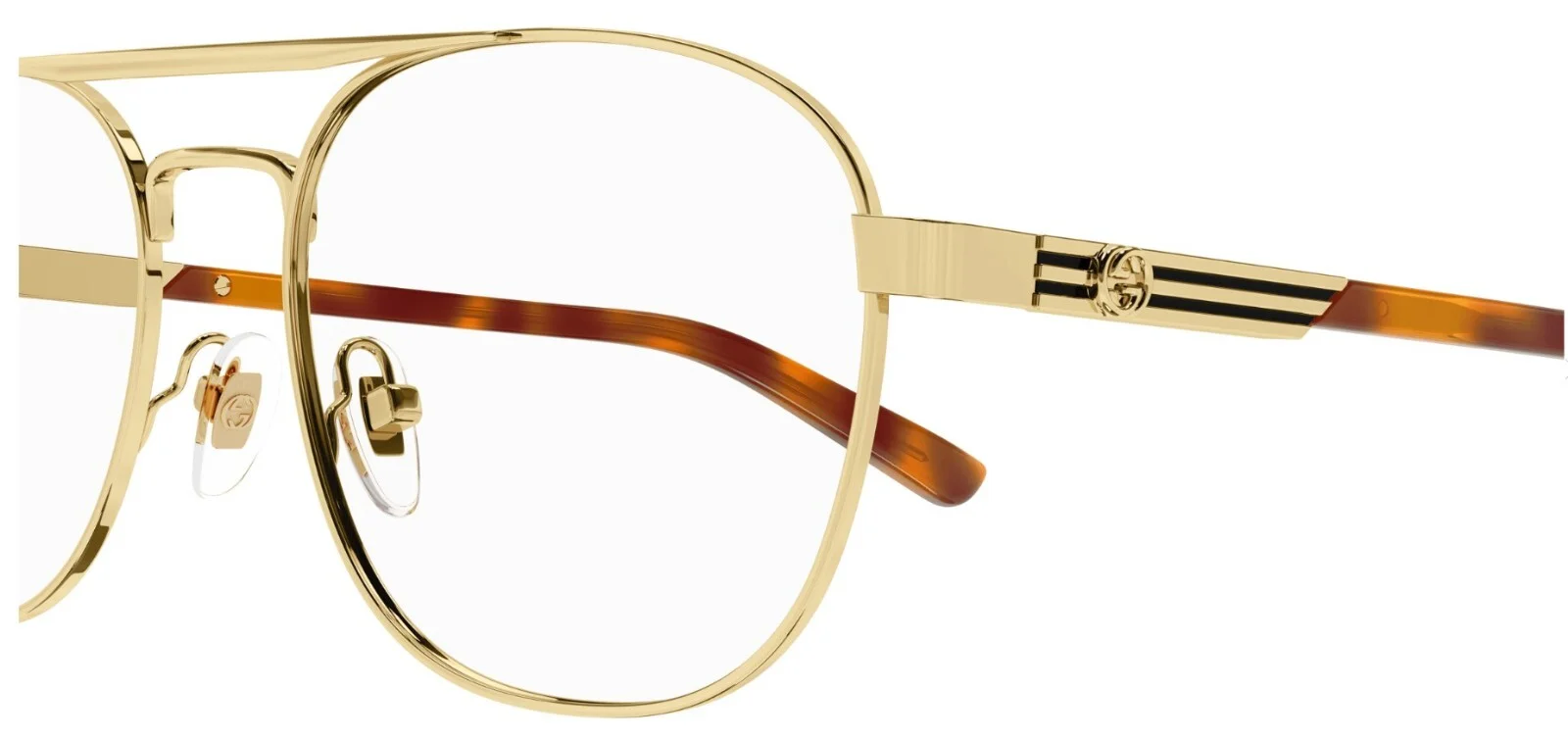 Gucci GG1290O 002 Gold Teardrop Men 3
