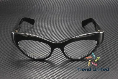 GUCCI GG1295O 001 Cat Eye Recycled Black Demo Lens 53 mm Women 2
