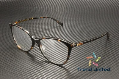 GUCCI GG1359O 002 Cat Eye Recycled Havana Demo Lens 54 mm Women