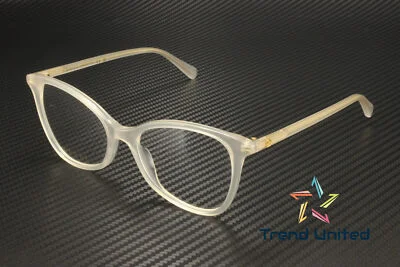 GUCCI GG1360O 004 Cat Eye Recycled Beige Demo Lens 53 mm Women