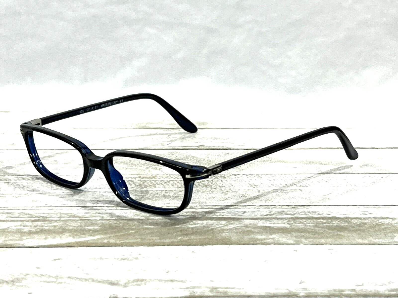 Gucci GG2459 Womens Oval Eyeglass Frames Dark Blue 46▯15-135 2