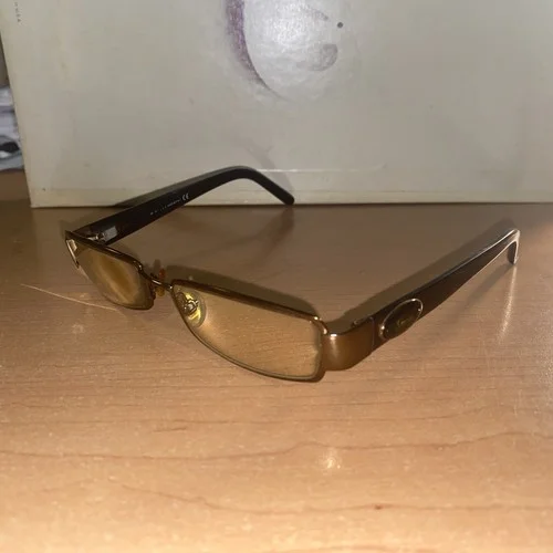 GUCCI GG2777 CCI Italy Brown/Gold Glitter Eyeglasses Frame 52-16-130