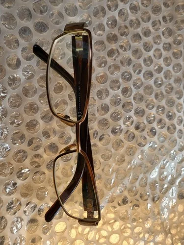 GUCCI GG2777 CCI Italy Mocha Brown/Gold Glitter Eyeglasses Frame 52-16-130 2