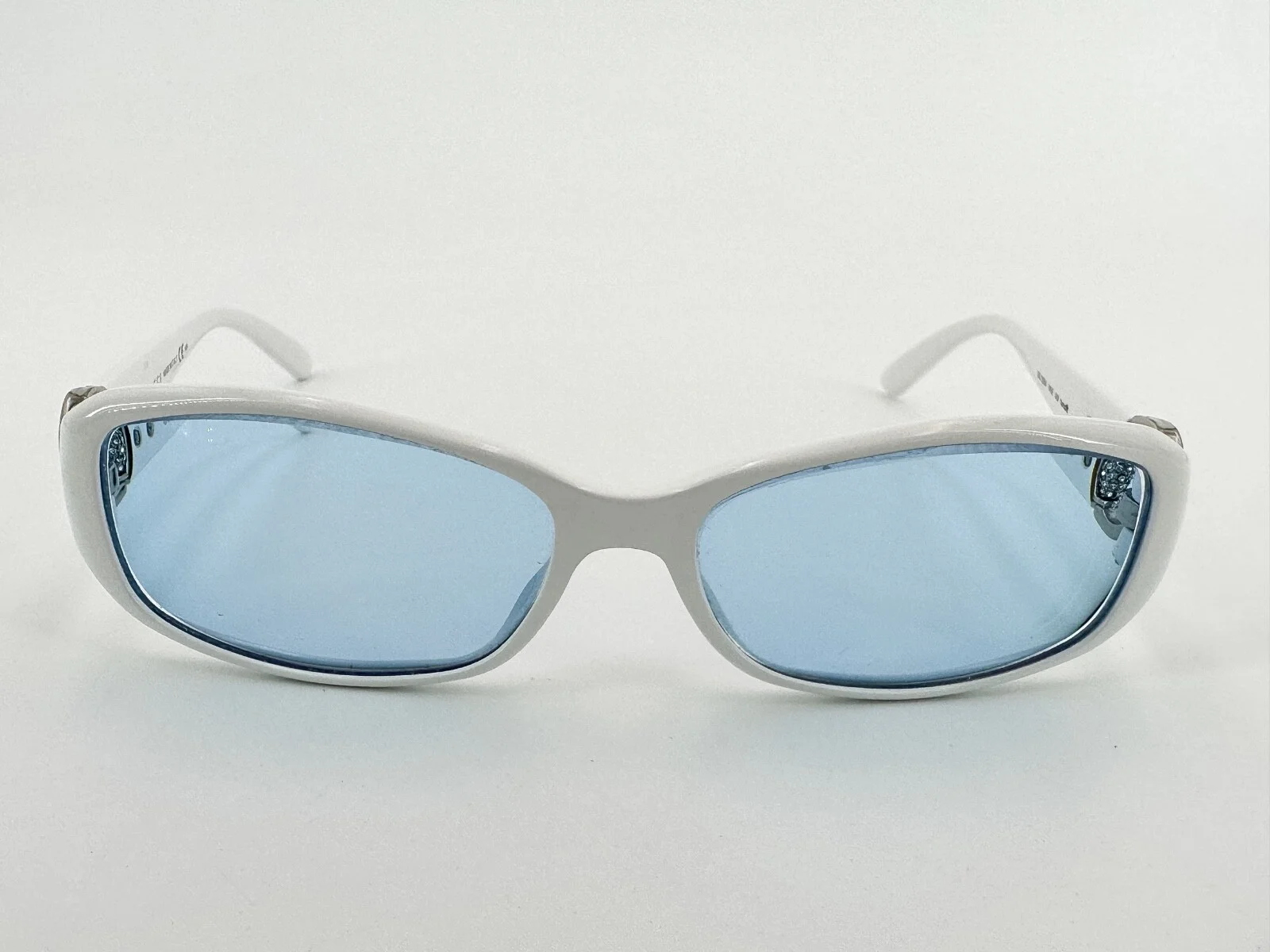 Gucci GG3204 Eyeglasses FRAMES VK6 White 54[]15-140 Silver Stirrup H988 2