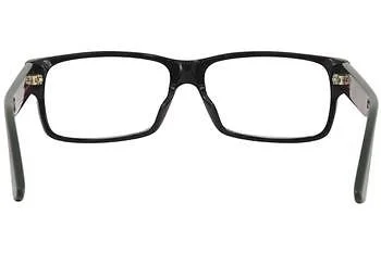Gucci Sensual Romantic GG0344OA GG/0344/OA 001 Black/Green Optical Frame 56mm 4