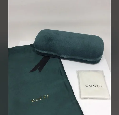 Gucci Velvet Medium Eyeglasses Sunglasses Cases Colors w/ Bag