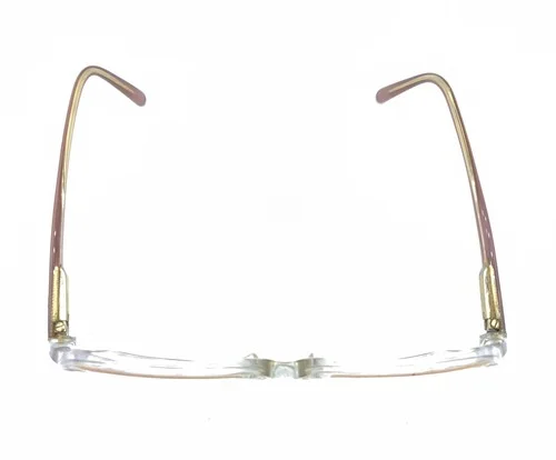 Gucci Vintage Clear Dark Pink Butterfly Large Eyeglasses Frames 57-17 135 Italy 3