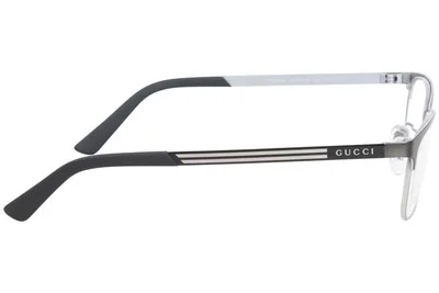 Gucci Web GG0700OJ 003 Eyeglasses Black/Silver Full Rim Titanium Optical Frame 3