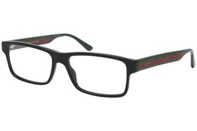 Gucci Web GG0752O 001 Eyeglasses Men