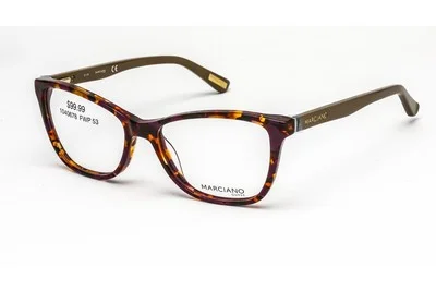 GUESS BY MARCIANO GM0266-3 055 Eyeglasses Colored Havana Frame 53 Mm 3