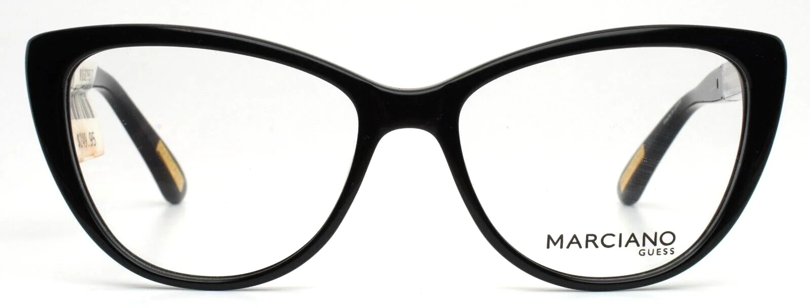 GUESS by MARCIANO GM0312 001 Black Womens Cat Eye Eyeglasses 53-16-135 B:41 2