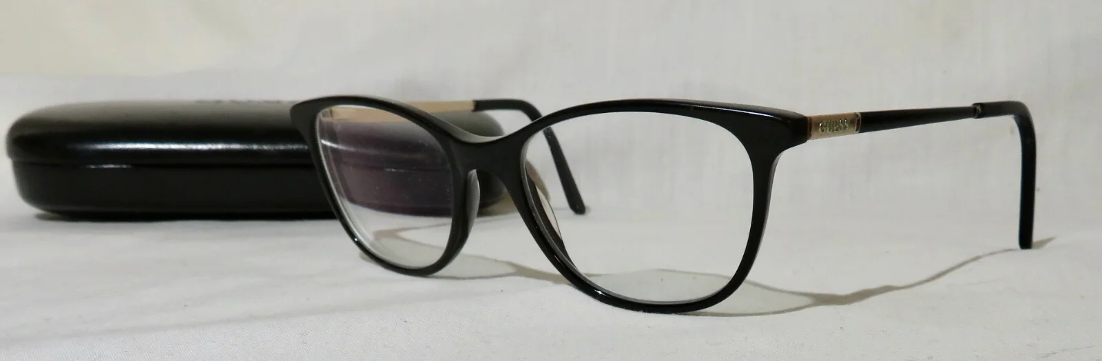 Guess Eyeglass Frames 2566-3, 49-17-135, Black eyewear Parts/repair
