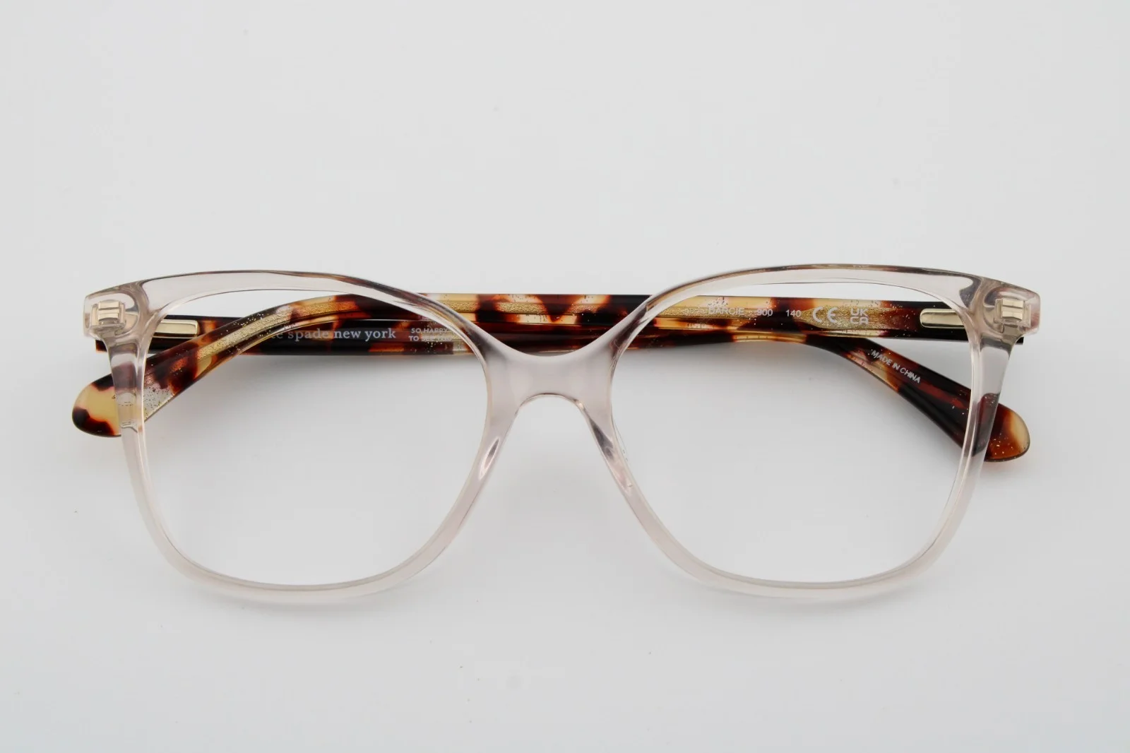 Guess Eyeglasses Frames GU 2415 BL Clear Blue Gray Cat Eye Studded 51-17-135 4