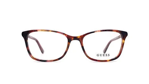 Guess Eyeglasses Frames GU2658 071 Purple Tortoise Square Cat Eye 52-17-135 2