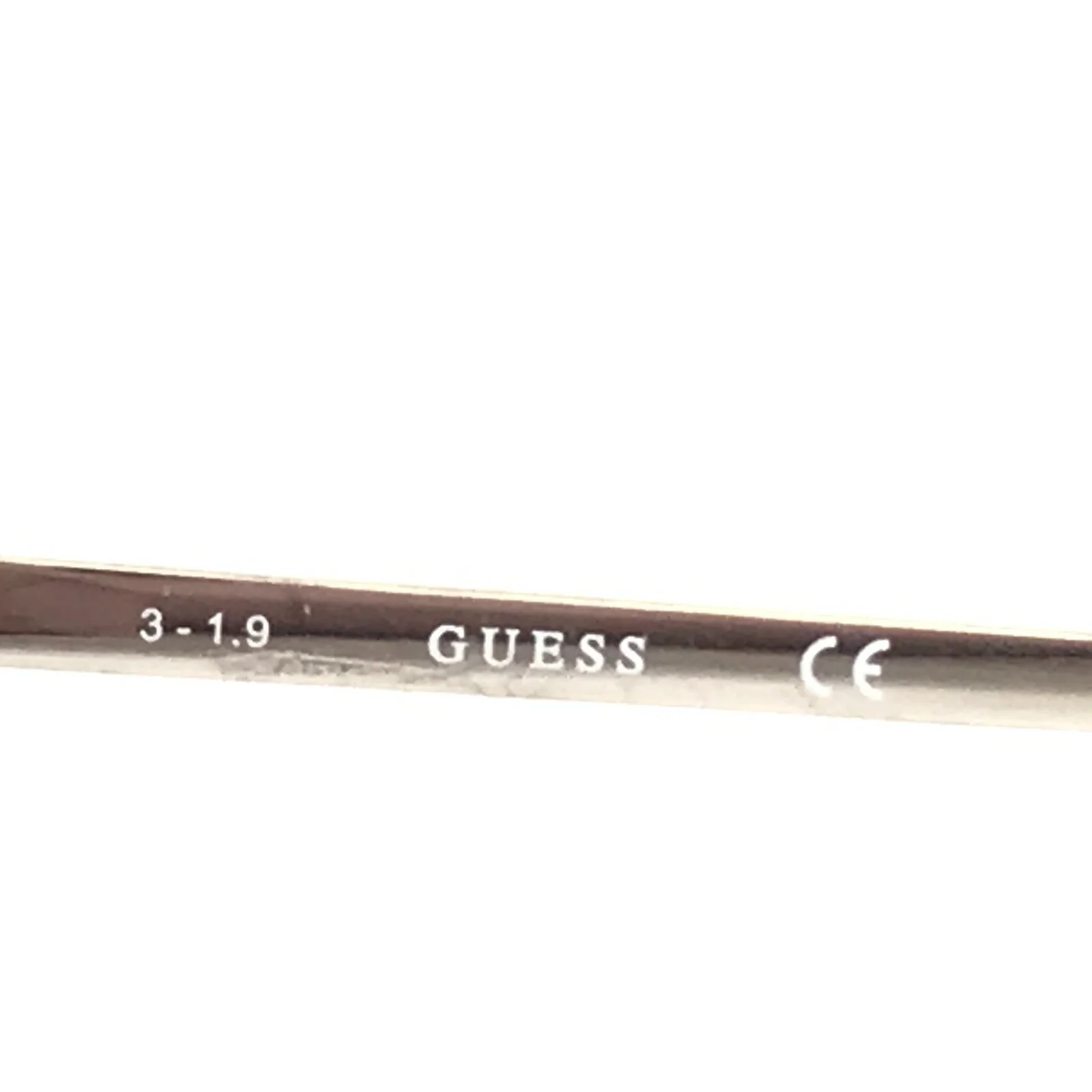 Guess Eyeglasses Frames GU2704 005 Black Silver Cat Eye Full Rim 52-16-140 2