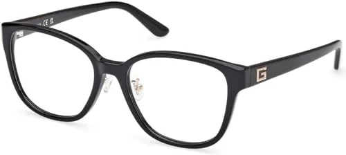 GUESS Eyeglasses GU 2992 -D Asian fit 001 Shiny Black