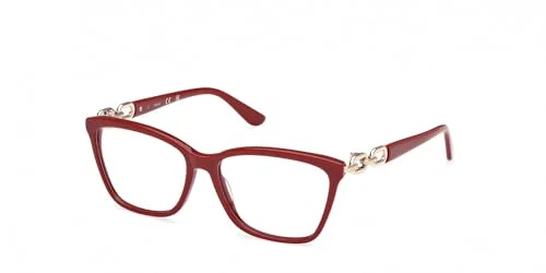 Guess Eyeglasses Womens GU2411 RD Red 52 17 135 Frames Oval