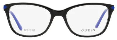 Guess Petite Fit Eyeglasses GU2673 005 Black/Blue 51mm 2673 2