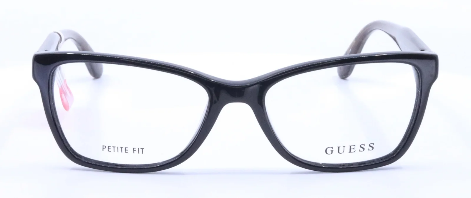 GUESS Petite Fit GU2647 001 Black Womens Square Full Rim Eyeglasses 51-16-140 2