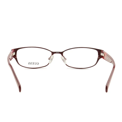 Guess Womens Eyeglasses GU 2412 O92 Satin Red 52 16 135 Frames Rectangle 4