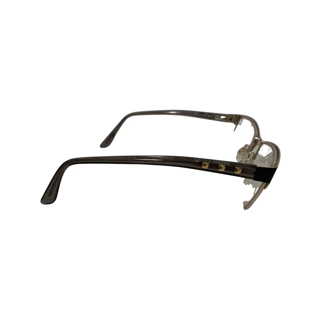 GX by Gwen Stefani GX049 Eyewear in Black Gold Studded Frames 53-16-135 B35 Medi 2