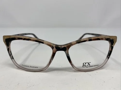 GX By Gwen Stefani GX075 GRY 52-16-140 B:38 Gray/Blush Eyeglasses Frame UH24 2